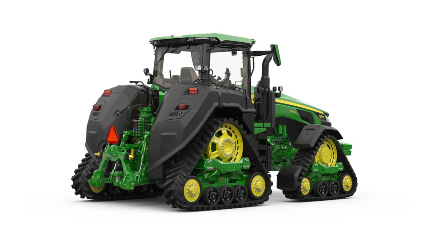 John Deere 8RX 490 HP: 579 Max¹/ 490 Rated²