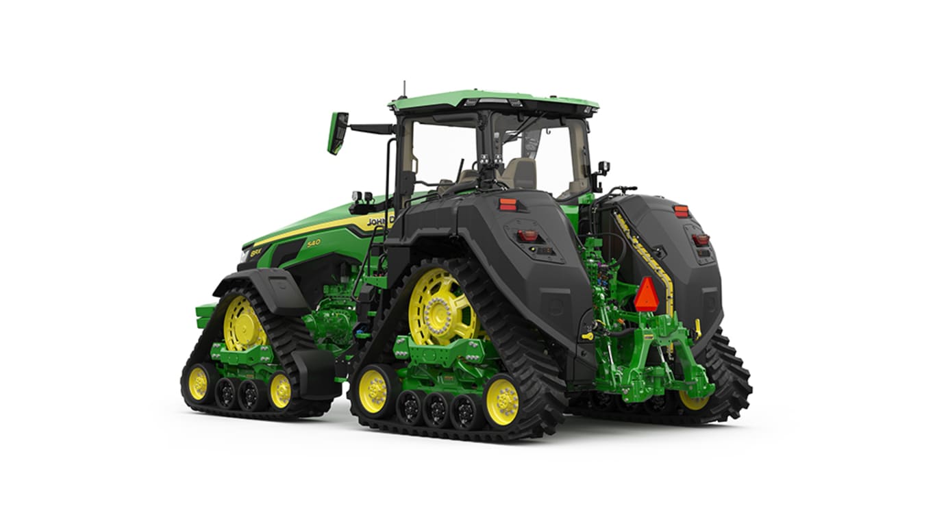 John Deere 8RX 540 HP: 634 Max¹/ 540 Rated²