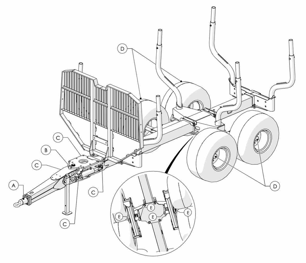 Farmi Forest FT11 Trailer (M26)