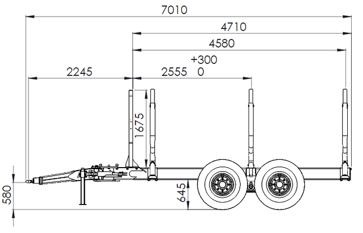 Farmi Forest FT13 Trailer (M26)