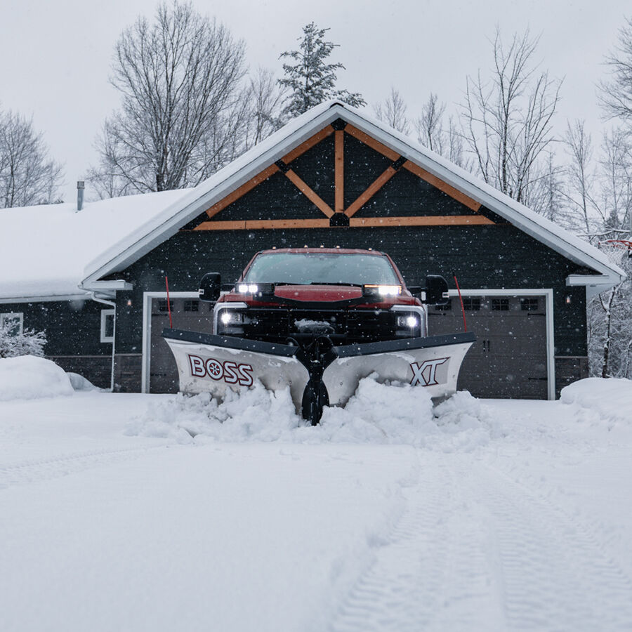 BOSS Snowplow 8'2" Stainless Steel XT