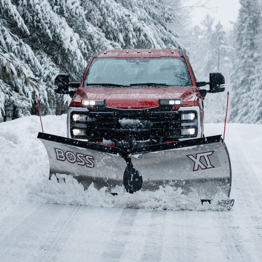 BOSS Snowplow 8'2" Stainless Steel XT