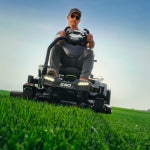 EGO POWER+ 42" Z6 Zero Turn Mower with e-STEER™ Technology (Two 10.0Ah and Four 6.0Ah Batteries)