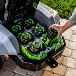 EGO POWER+ 42" Z6 Zero Turn Mower with e-STEER™ Technology (Two 10.0Ah and Four 6.0Ah Batteries)