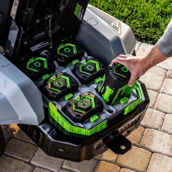 EGO POWER+ 42" Z6 Zero Turn Mower with e-STEER™ Technology (Two 10.0Ah and Four 6.0Ah Batteries)