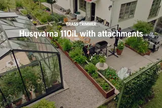 Husqvarna 110iL FLXi with Trimmer Attachment (battery and charger included)